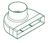 ecoDUCT Rangehood Adaptor - Image 2