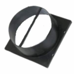 Multi-directional Outlet 230x230 adaptor for 200 duct without damper #604
