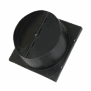 Multi-directional Outlet 300x300 adaptor for 250 duct with damper #616